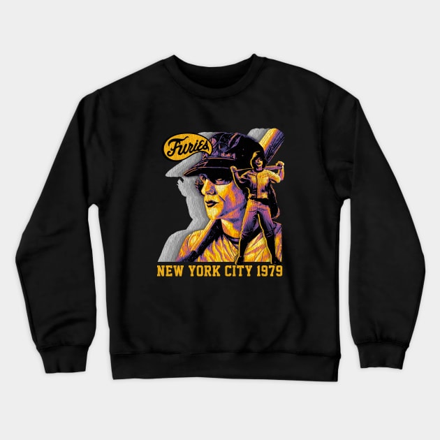 New York City Furies 1979 Crewneck Sweatshirt by sarsim citarsy